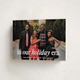 "holiday era" - Holiday Cards in Snow by Angela Marzuki - Folded Card