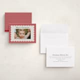 "Charm" - Holiday Cards in Cherry by Nicoletta Savod - Assembled