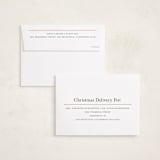 "Charm" - Holiday Cards in Cherry by Nicoletta Savod - FREE Recipient Addressing