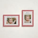 "Charm" - Holiday Cards in Cherry by Nicoletta Savod - Photo Orientation Options