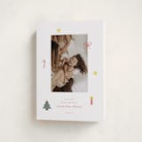 "Cross Stitch Christmas" - Holiday Cards in Snow by Studio Suku - Folded Card