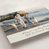 "Written Wish" - Holiday Cards in Ivory by Cass Loh - Detail
