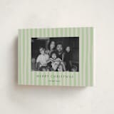 "Soft Ambience" - Holiday Cards in Sage by Alicia Schultz - Folded Card