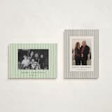 "Soft Ambience" - Holiday Cards in Sage by Alicia Schultz - Photo Orientation Options