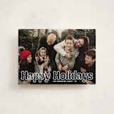 "Outline" - Holiday Cards in Starlight by Jessie Steury - Front