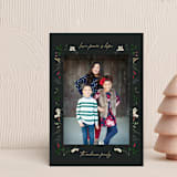 "Love, Peace & Hope" - Holiday Cards in Holly by Susan Moyal - Front