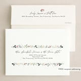 "Love, Peace & Hope" - Holiday Cards in Holly by Susan Moyal - FREE Recipient Addressing