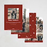 "we're merrier together" - Holiday Cards in Holly by Lisa Assenmacher - Back of Card Options
