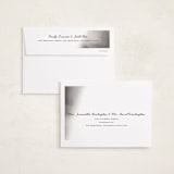 "Merry Hand Lettered Script" - Holiday Cards in Wedding Cake by Becky Nimoy - FREE Recipient Addressing
