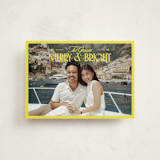 "Bright and Cheery" - Holiday Cards in Lemon by Jenna Holcomb - Front