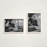 "Winds" - Holiday Cards in Cotton by Amy Kross - Photo Orientation Options