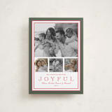 "Favorite Joys" - Holiday Cards in Fir by Alston Foster - Front