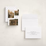 "Peaceful" - Holiday Cards in Snowflake by Simona Camp - Assembled