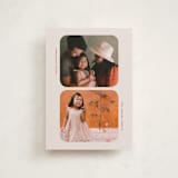"Little Greetings" - Holiday Cards in Cream by Ilene Guy - Front