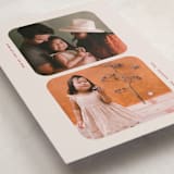"Little Greetings" - Holiday Cards in Cream by Ilene Guy - Detail