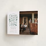 "Decking New Halls" - Holiday Cards in Pine by Alethea and Ruth - Folded Card