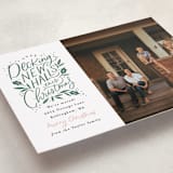 "Decking New Halls" - Holiday Cards in Pine by Alethea and Ruth - Detail