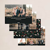 "Love, Peace & Hope" - Holiday Cards in Holly by Susan Moyal - Back of Card Options