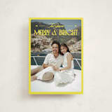 "Bright and Cheery" - Holiday Cards in Lemon by Jenna Holcomb - Front