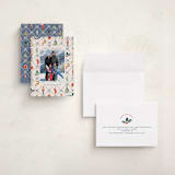 "Festive icons" - Holiday Cards in Blue Spruce by Sarah Knight - Assembled