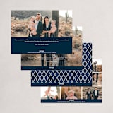"Faith Love Family Border" - Holiday Cards in Twilight by Rebecca Rueth - Back of Card Options