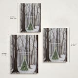 "Silent Night Woods" - Holiday Cards in Winter by Karina Racz - Formats Available