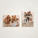 "what fun!" - Holiday Cards in Snow by Susan Asbill - Photo Orientation Options