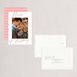 "Scripted Greeting" - Holiday Cards in Holly by Kasia Labocki - Assembled