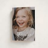 "Joyful Expression" - Holiday Cards in Snow by Leia Matt - Folded Card