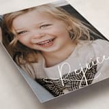 "Joyful Expression" - Holiday Cards in Snow by Leia Matt - Detail