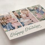 "jagged edge" - Holiday Cards in Pudding by Cass Loh - Detail