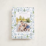 "Nutcracker ribbons" - Holiday Cards in Blue Ribbon by Sarah Knight - Front