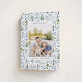 "Nutcracker ribbons" - Holiday Cards in Blue Ribbon by Sarah Knight - Folded Card