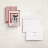 "Wavy Edge" - Holiday Cards in Eggnog by Kelly Schmidt - Assembled