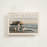 "Holiday Headlines" - Holiday Cards in Ink by Ekko Studio - Front