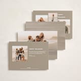 "Holiday Headlines" - Holiday Cards in Ink by Ekko Studio - Back of Card Options