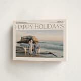 "Holiday Headlines" - Holiday Cards in Ink by Ekko Studio - Folded Card