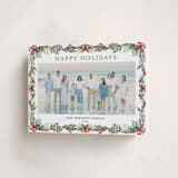 "traditional christmas" - Holiday Cards in Holly by Angel Walker - Folded Card