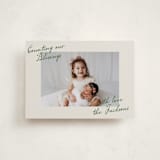 "Luant" - Holiday Cards in Pine Needle by Deynaaz Daraei - Front