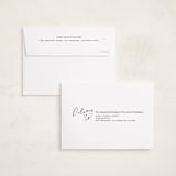 "Reflection" - Holiday Cards in Ink by Annie Clark - FREE Recipient Addressing