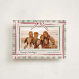 "Holiday Wrap" - Holiday Cards in Moss by Chris Griffith - Front