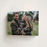 "Beautiful Year" - Holiday Cards in Starlight by Leah Ragain - Folded Card