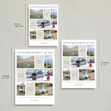 "Favourite Moments" - Holiday Cards in Tinsel by Adelyn T. - Formats Available