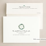 "Peace On Earth" - Holiday Cards in Spruce by Susan Moyal - FREE Recipient Addressing