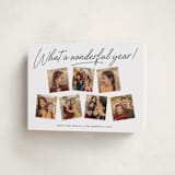 "Wonderful Year" - Holiday Cards in Pine by Kacey Kendrick Wagner - Folded Card