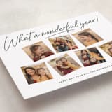 "Wonderful Year" - Holiday Cards in Pine by Kacey Kendrick Wagner - Detail