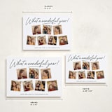 "Wonderful Year" - Holiday Cards in Pine by Kacey Kendrick Wagner - Formats Available
