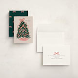 "merry christmas tree" - Holiday Cards in Winter Rose by Lori Wemple - Assembled