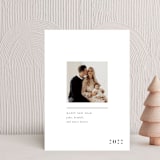 "Whisper" - Holiday Cards in Blacklight by Up Up Creative - Front