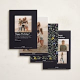 "12 days of christmas" - Holiday Cards in Blue Spruce by Sarah Knight - Back of Card Options